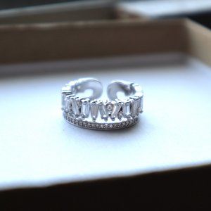 ✨adjustable gem ring